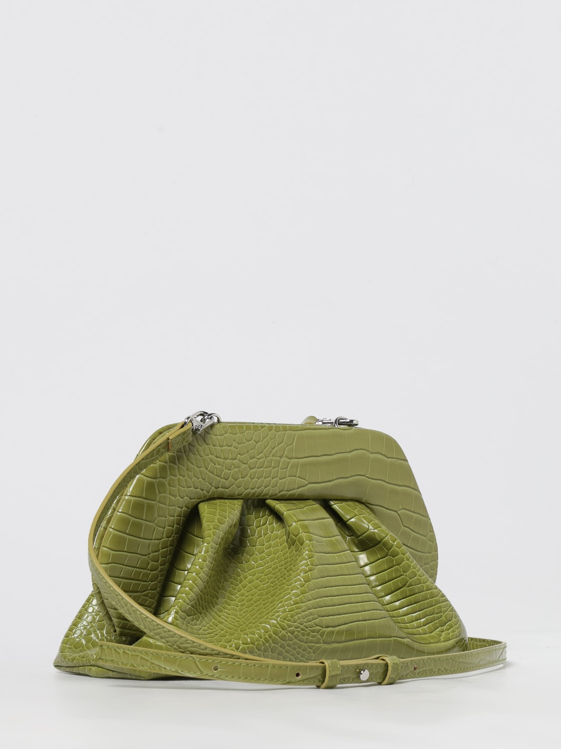 THEMOIRÈ CLUTCH: Handbag woman ThemoirÈ, Kiwi - Img 2