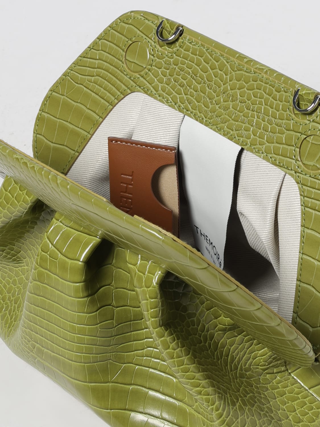 THEMOIRÈ CLUTCH: Handbag woman ThemoirÈ, Kiwi - Img 3