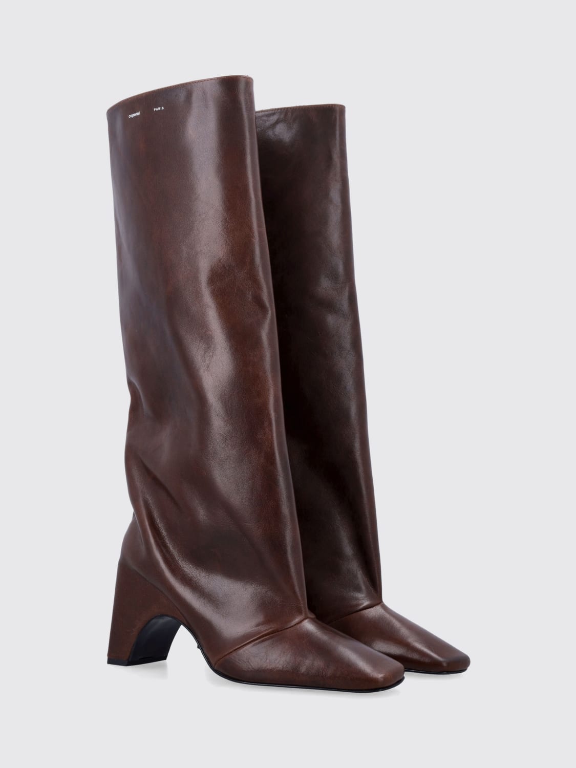 COPERNI STIVALI: Stivale Bridge Coperni in pelle , Cuoio - Img 2