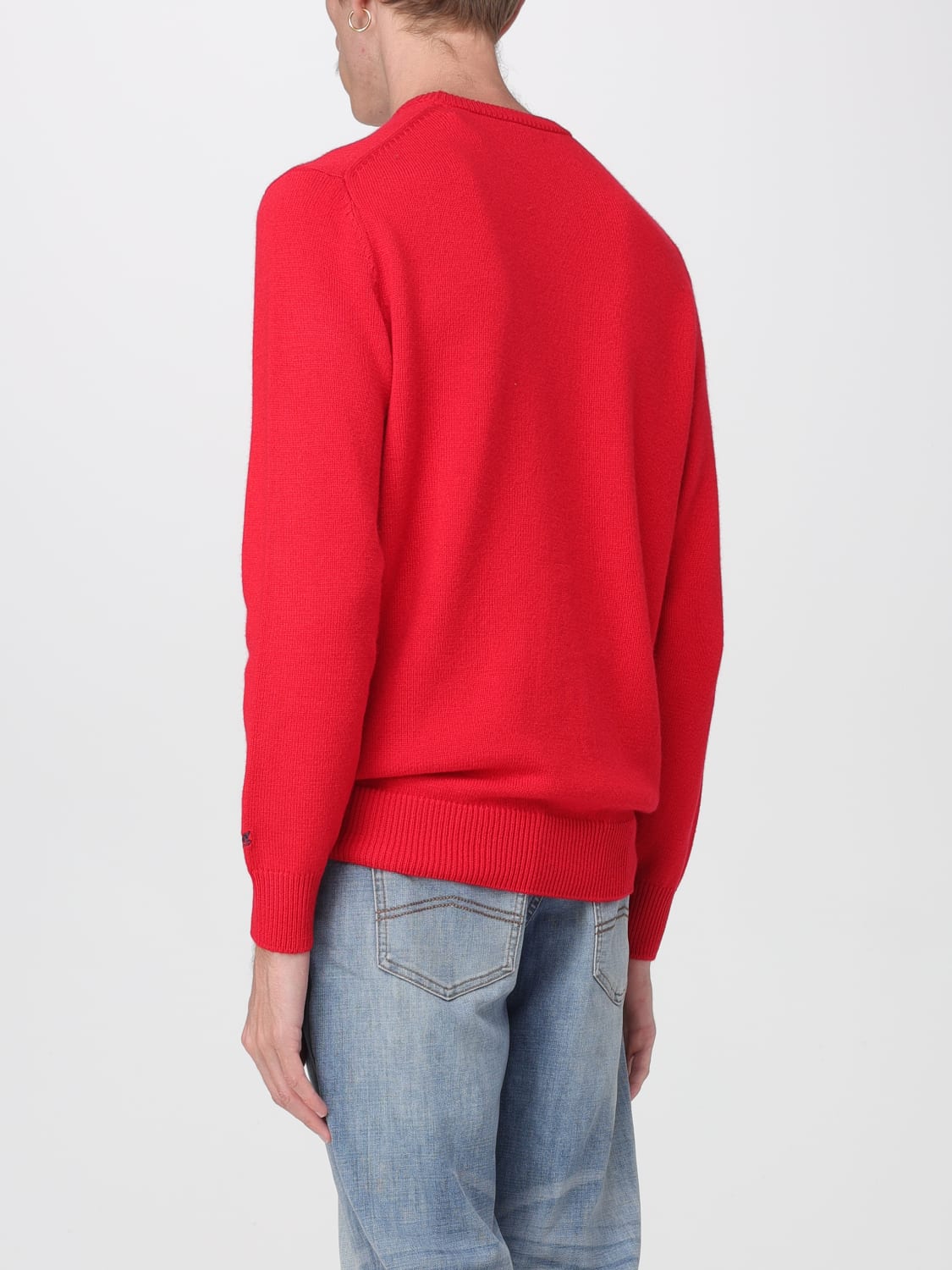MC2 SAINT BARTH SWEATER: Sweater men Mc2 Saint Barth, Red - Img 2