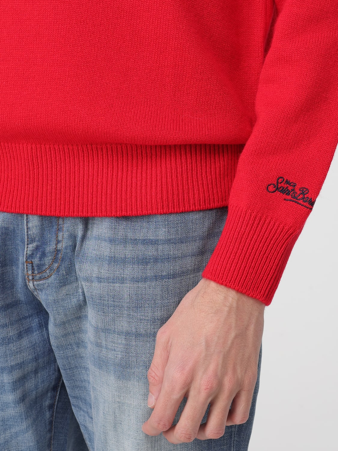 MC2 SAINT BARTH SWEATER: Sweater men Mc2 Saint Barth, Red - Img 3