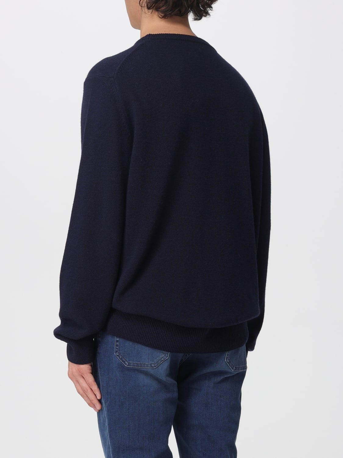 MC2 SAINT BARTH SWEATER: Sweater men Mc2 Saint Barth, Navy - Img 2