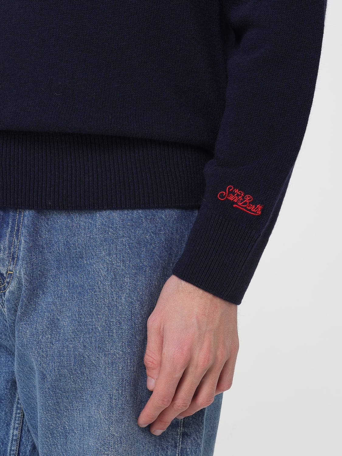 MC2 SAINT BARTH PULLOVER: Pullover herren Mc2 Saint Barth, Ocean - Img 3