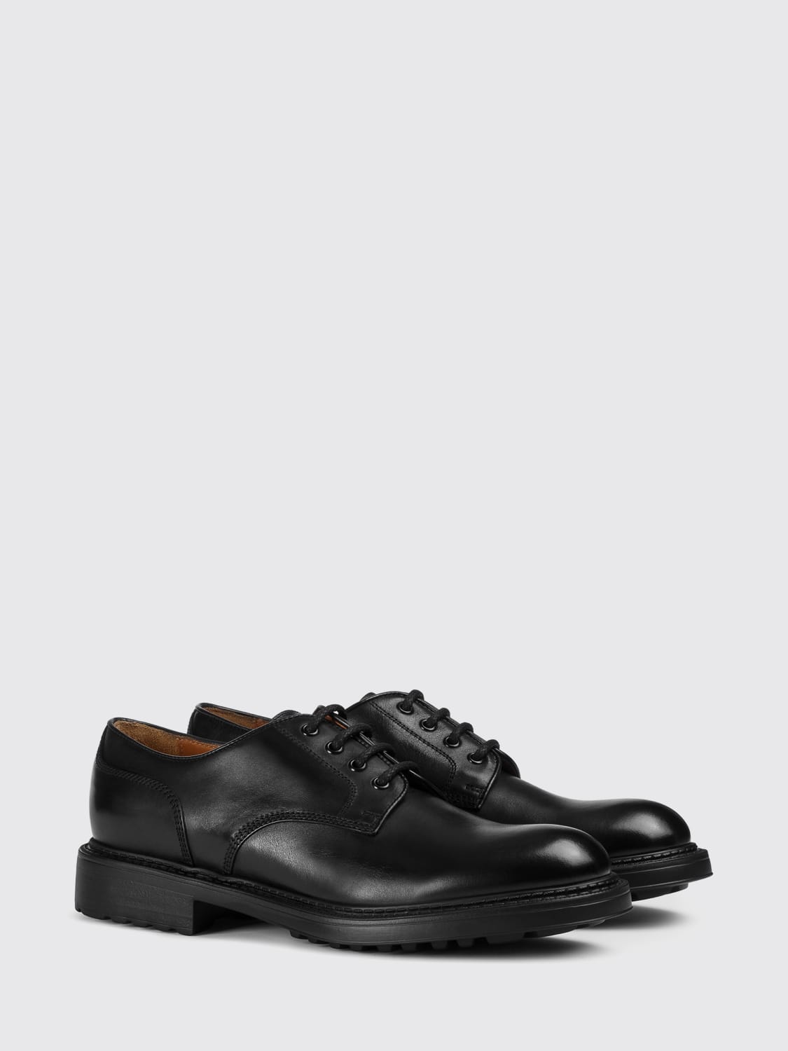 DOUCAL'S BROGUE SHOES: Brogue shoes men Doucal's, Black - Img 2