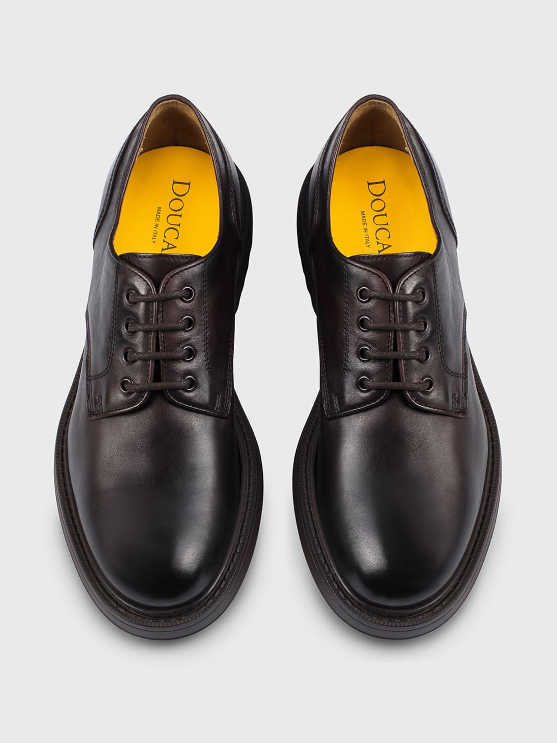 DOUCAL'S BROGUE SHOES: Brogue shoes men Doucal's, Dark - Img 3