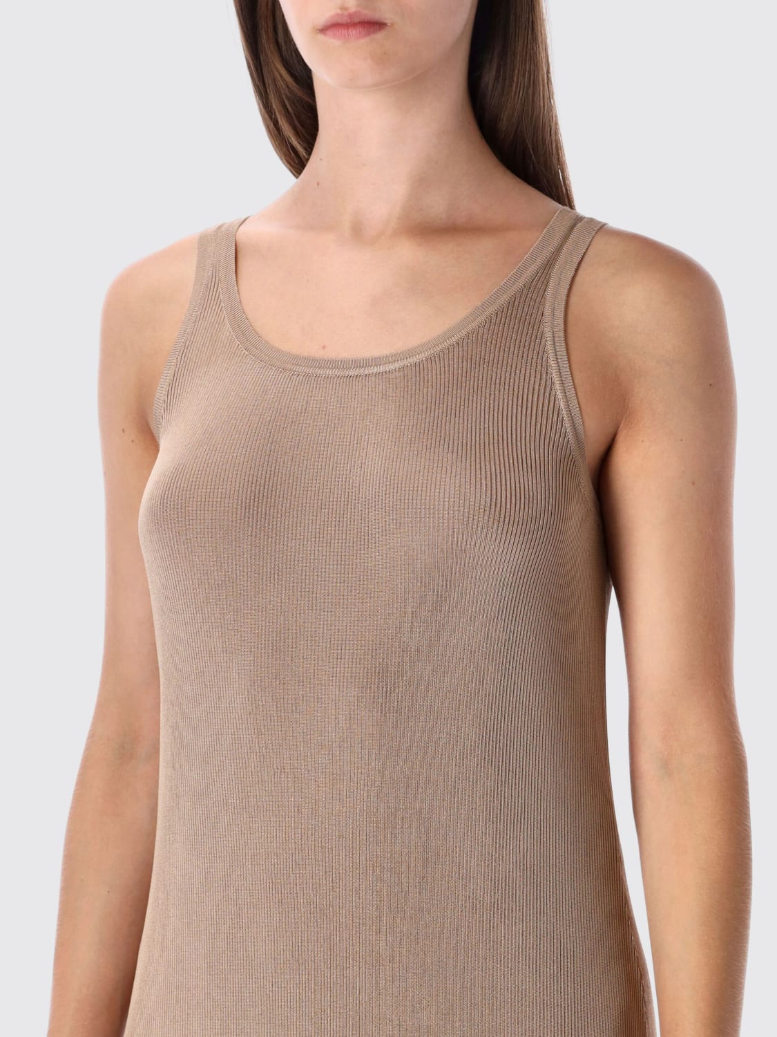 SAINT LAURENT DRESS: Dress woman Saint Laurent, Nude - Img 3