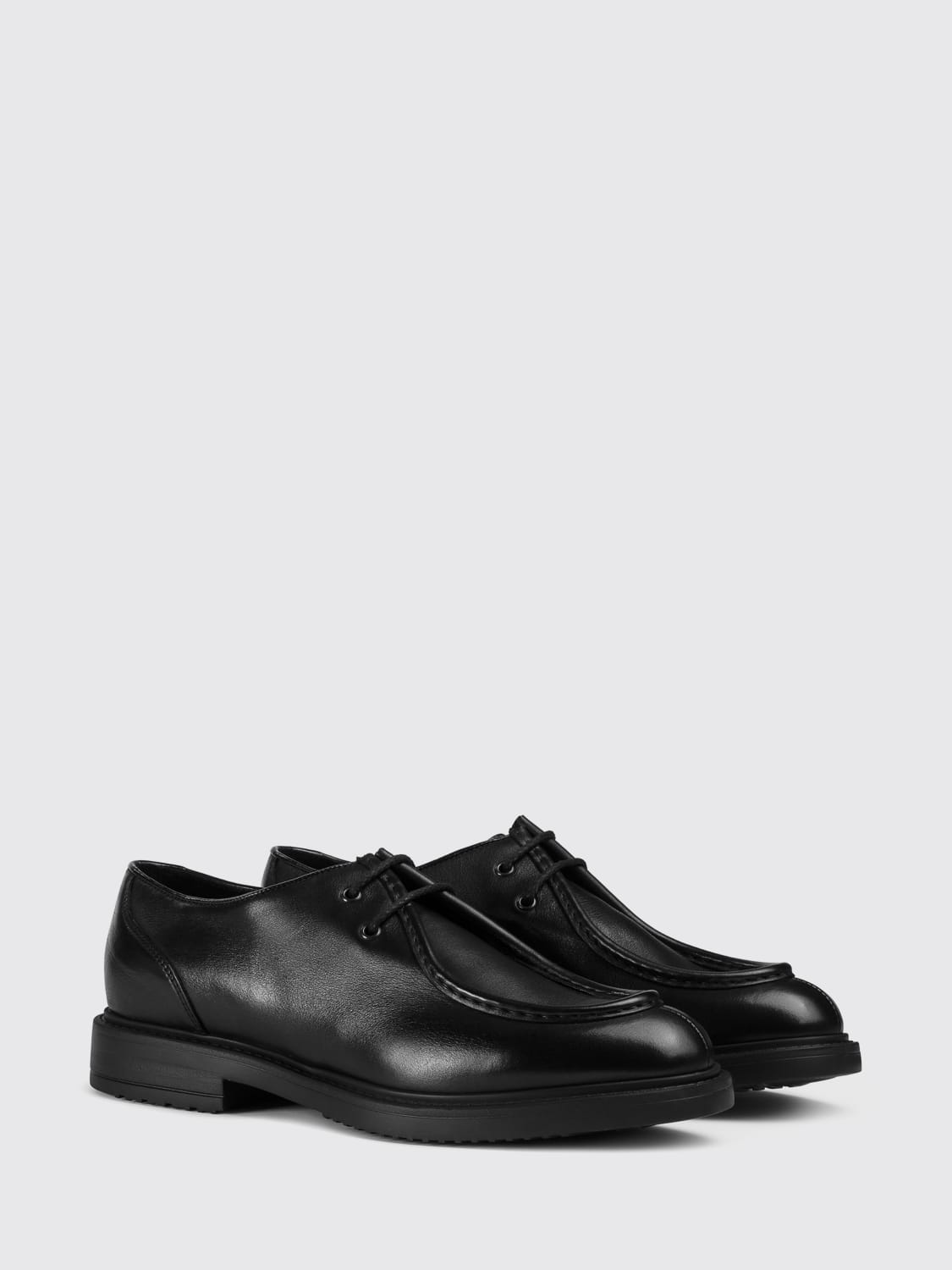 DOUCAL'S ブローグシューズ: ブローグシューズ メンズ Doucal's, ブラック - Img 2