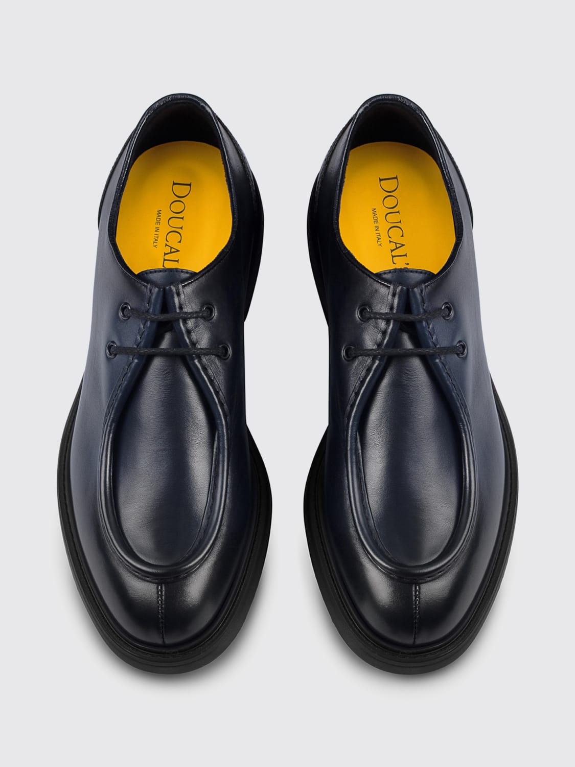 DOUCAL'S BROGUE SHOES: Brogue shoes men Doucal's, Blue - Img 3