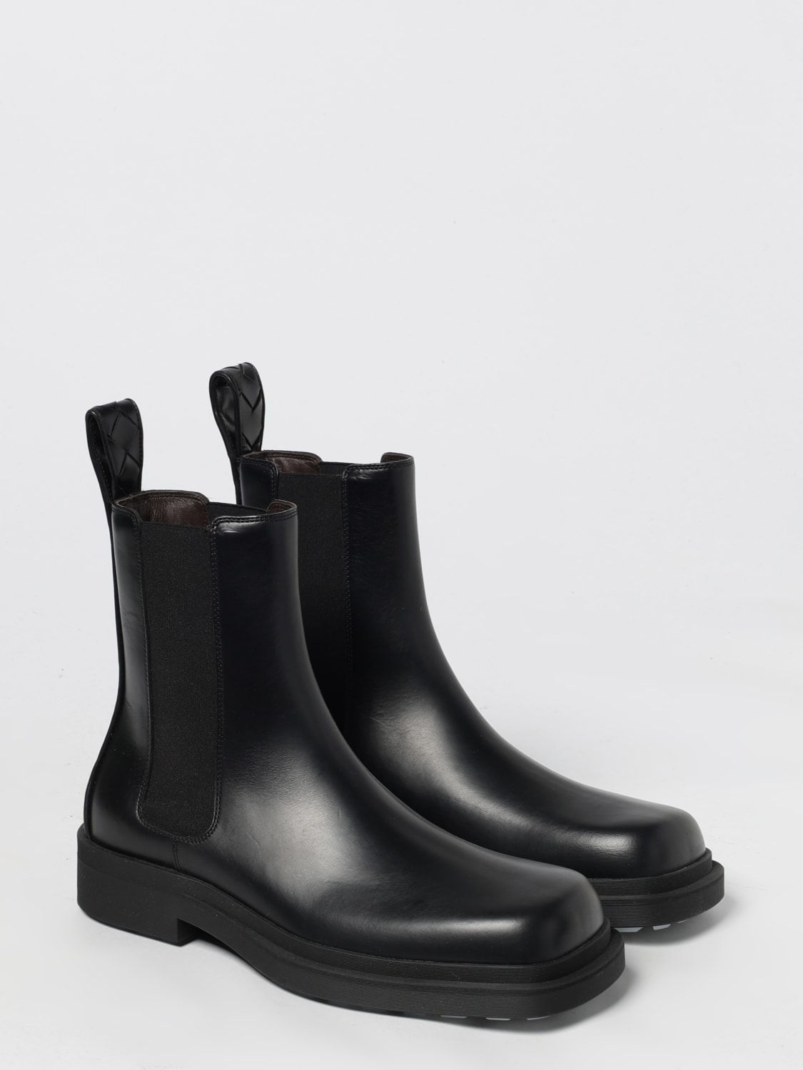 BOTTEGA VENETA BOOTS: Flat shoes woman Bottega Veneta, Black - Img 2