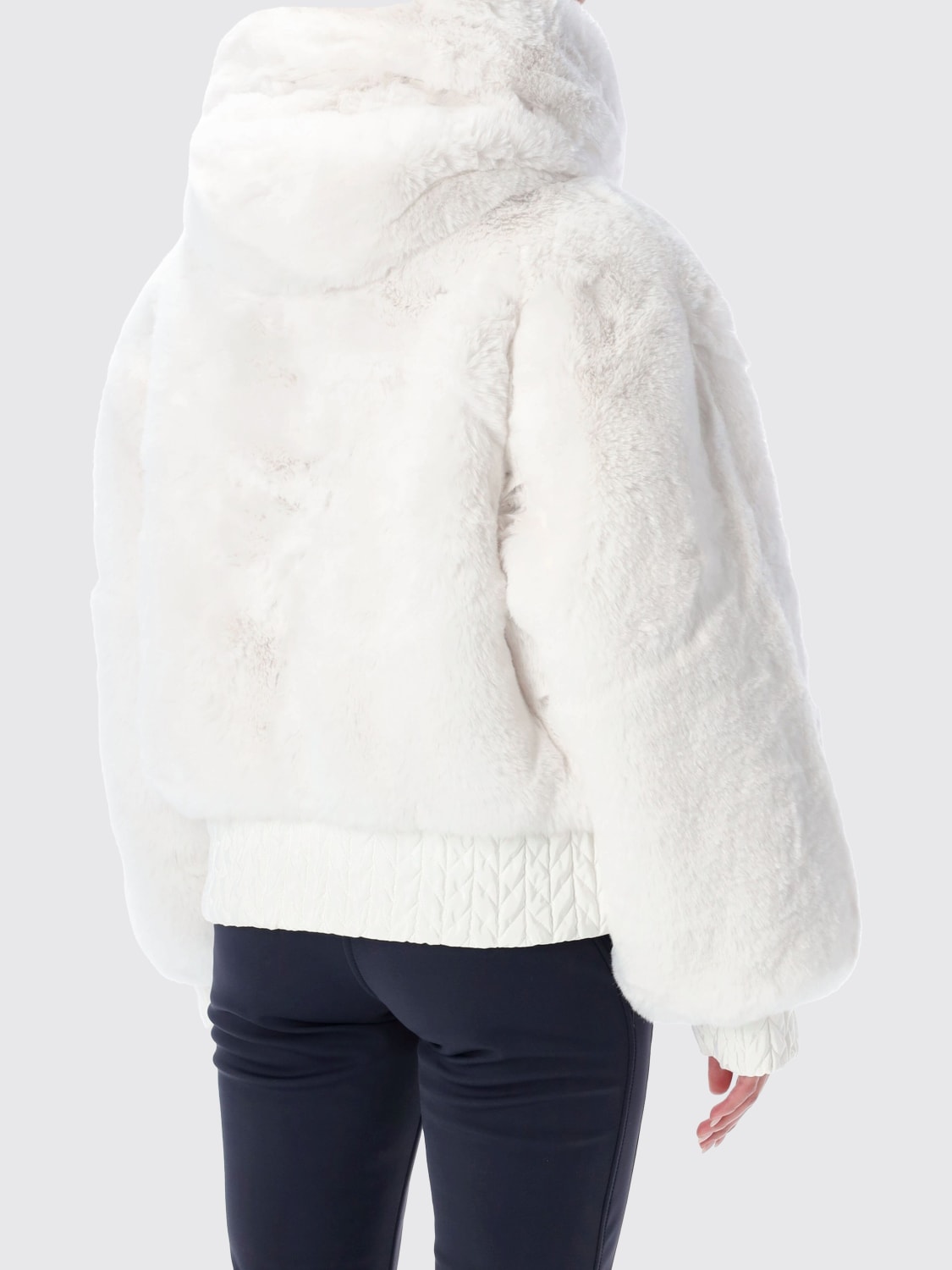 GOLDBERGH PELLICCIA: Giubbotto Indira reversibile Goldbergh in shearling sintetico , Bianco - Img 2
