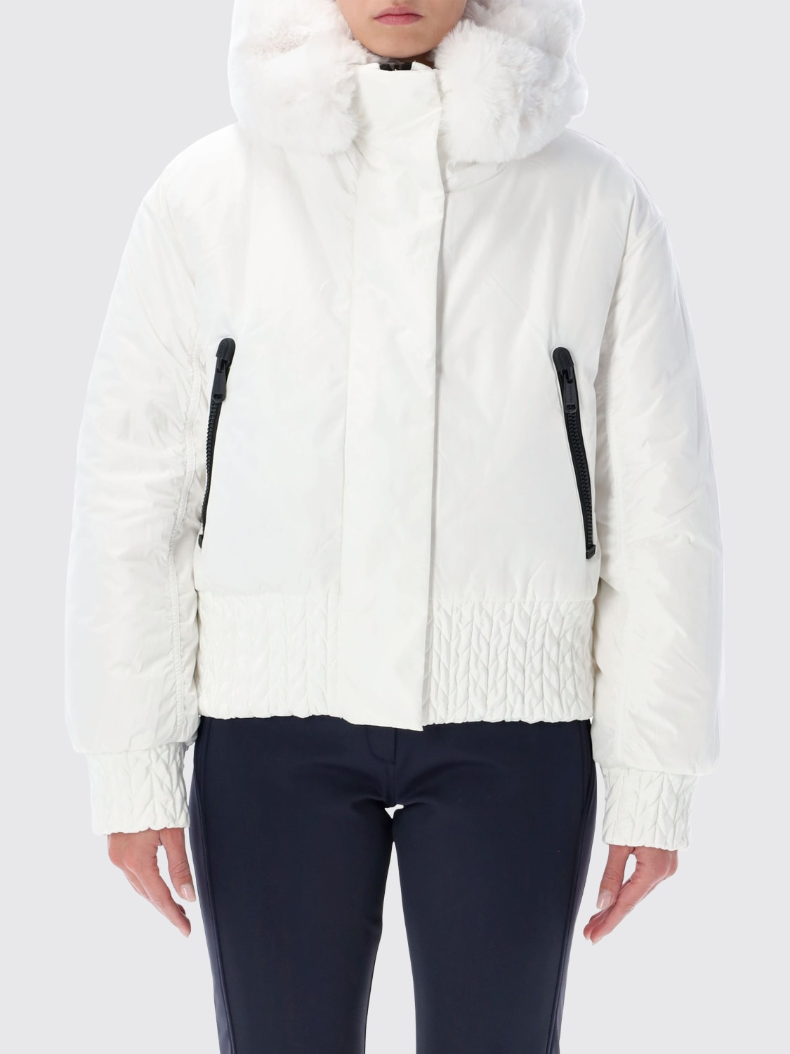 GOLDBERGH PELLICCIA: Giubbotto Indira reversibile Goldbergh in shearling sintetico , Bianco - Img 3