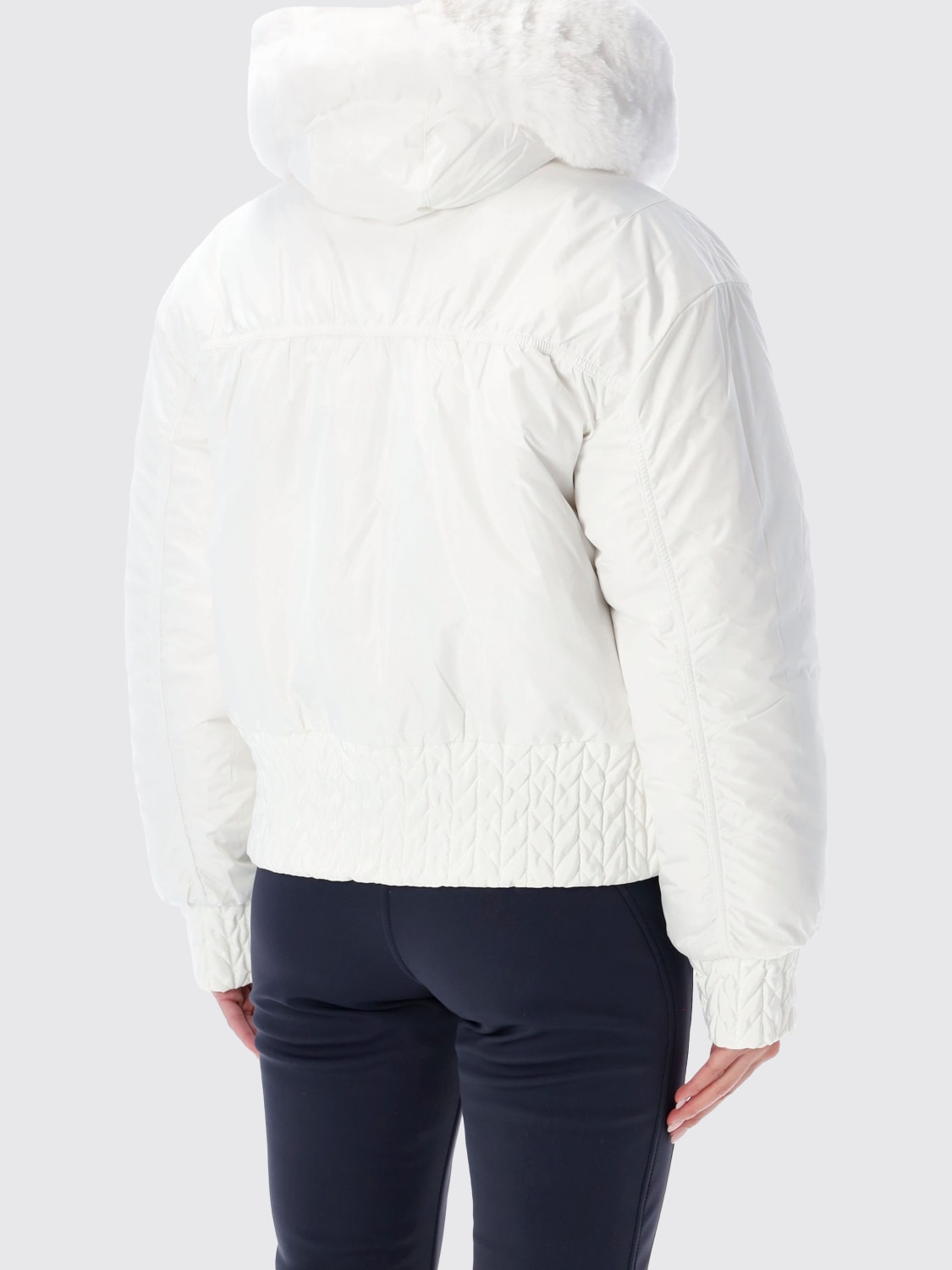 GOLDBERGH PELLICCIA: Giubbotto Indira reversibile Goldbergh in shearling sintetico , Bianco - Img 4