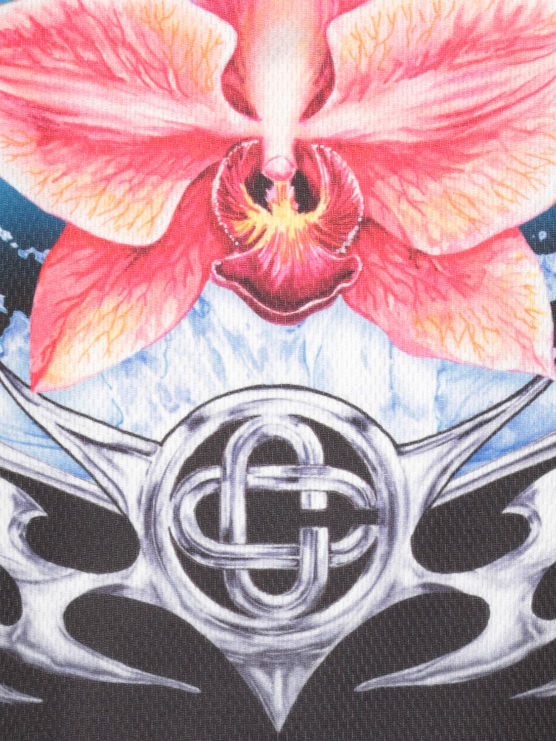 CASABLANCA T-SHIRT: T-shirt in poliestere Casablanca, Nero - Img 4