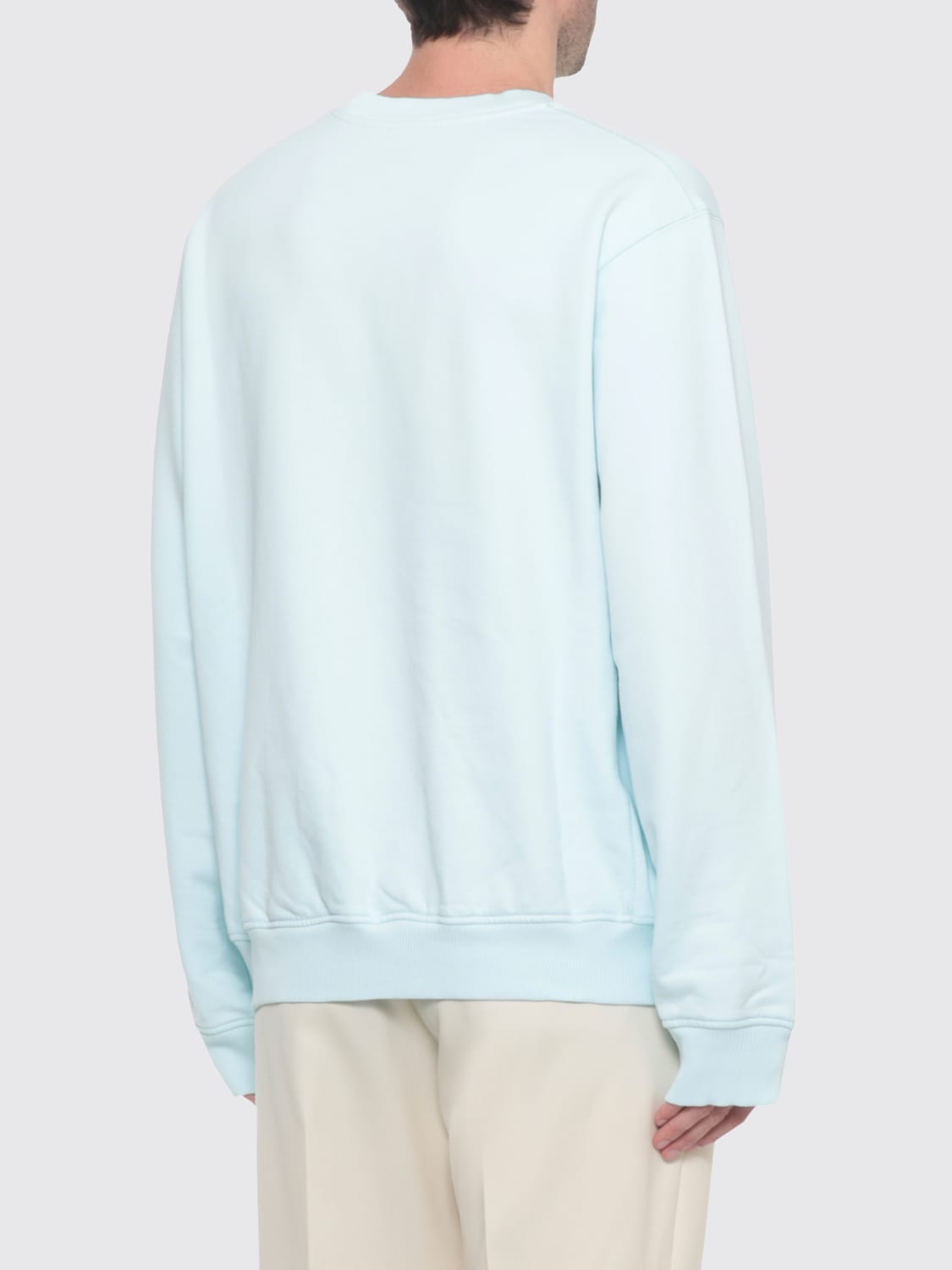 CASABLANCA 卫衣: 毛衣 男士 Casablanca, 浅蓝色 - Img 3