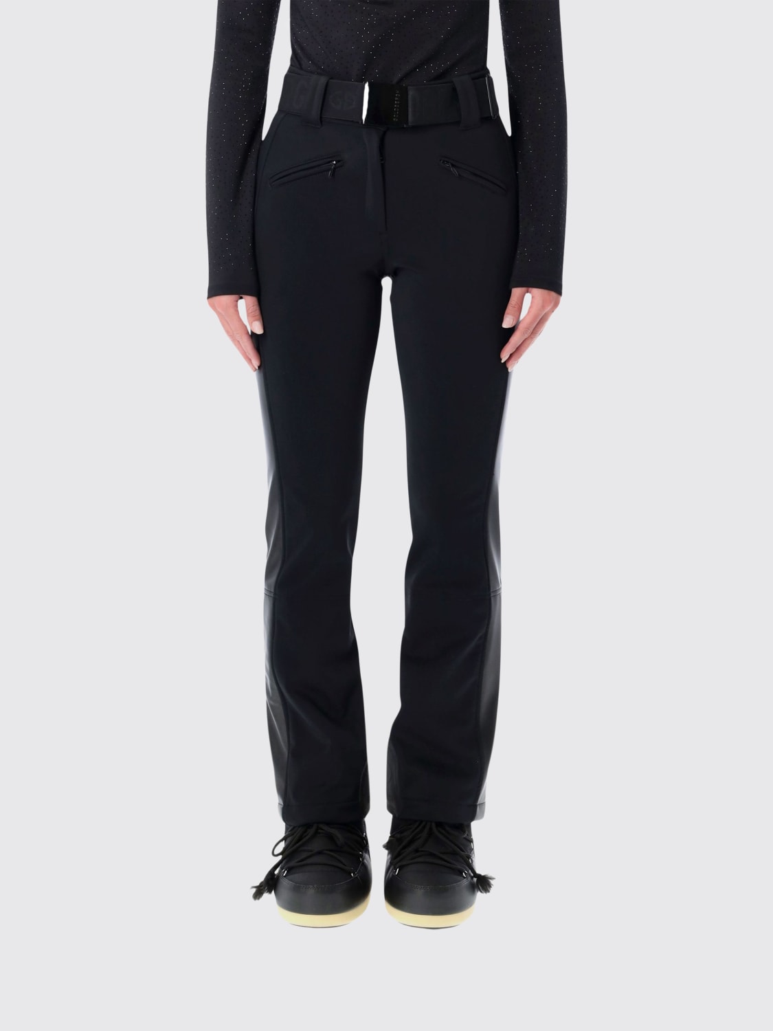 GOLDBERGH PANTALONI: Pantalone Alessia da sci Goldbergh in tessuto tecnico, Nero - Img 1