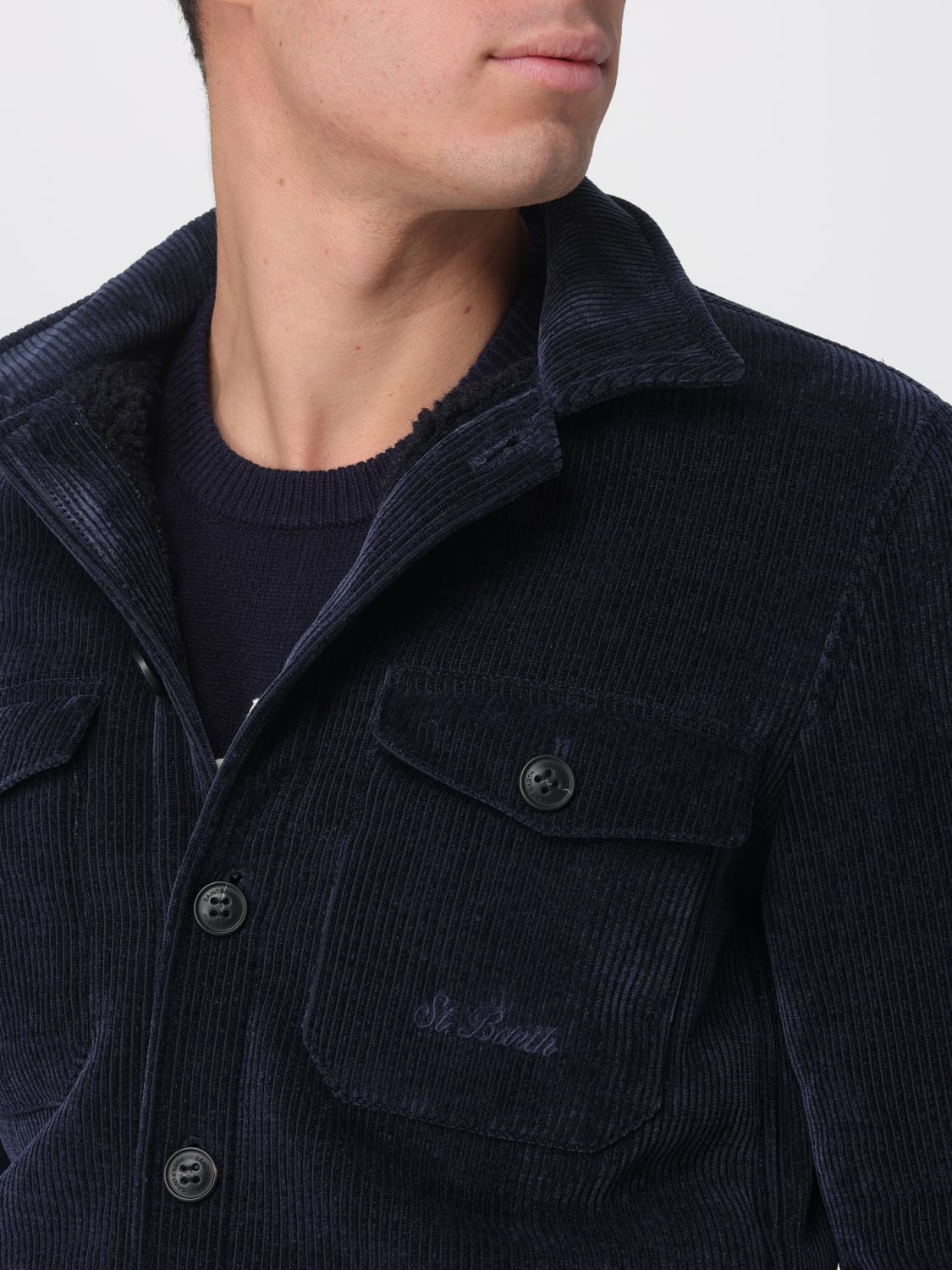 MC2 SAINT BARTH JACKET: T-shirt men Mc2 Saint Barth, Blue - Img 4