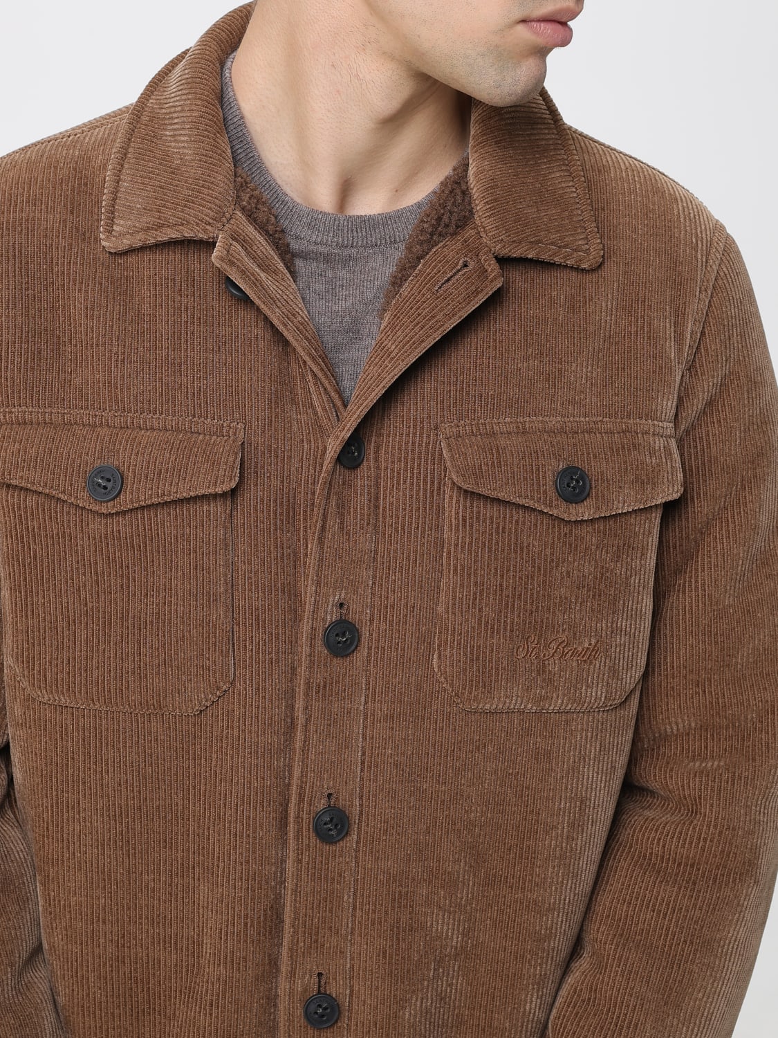 MC2 SAINT BARTH JACKET: T-shirt men Mc2 Saint Barth, Beige - Img 4