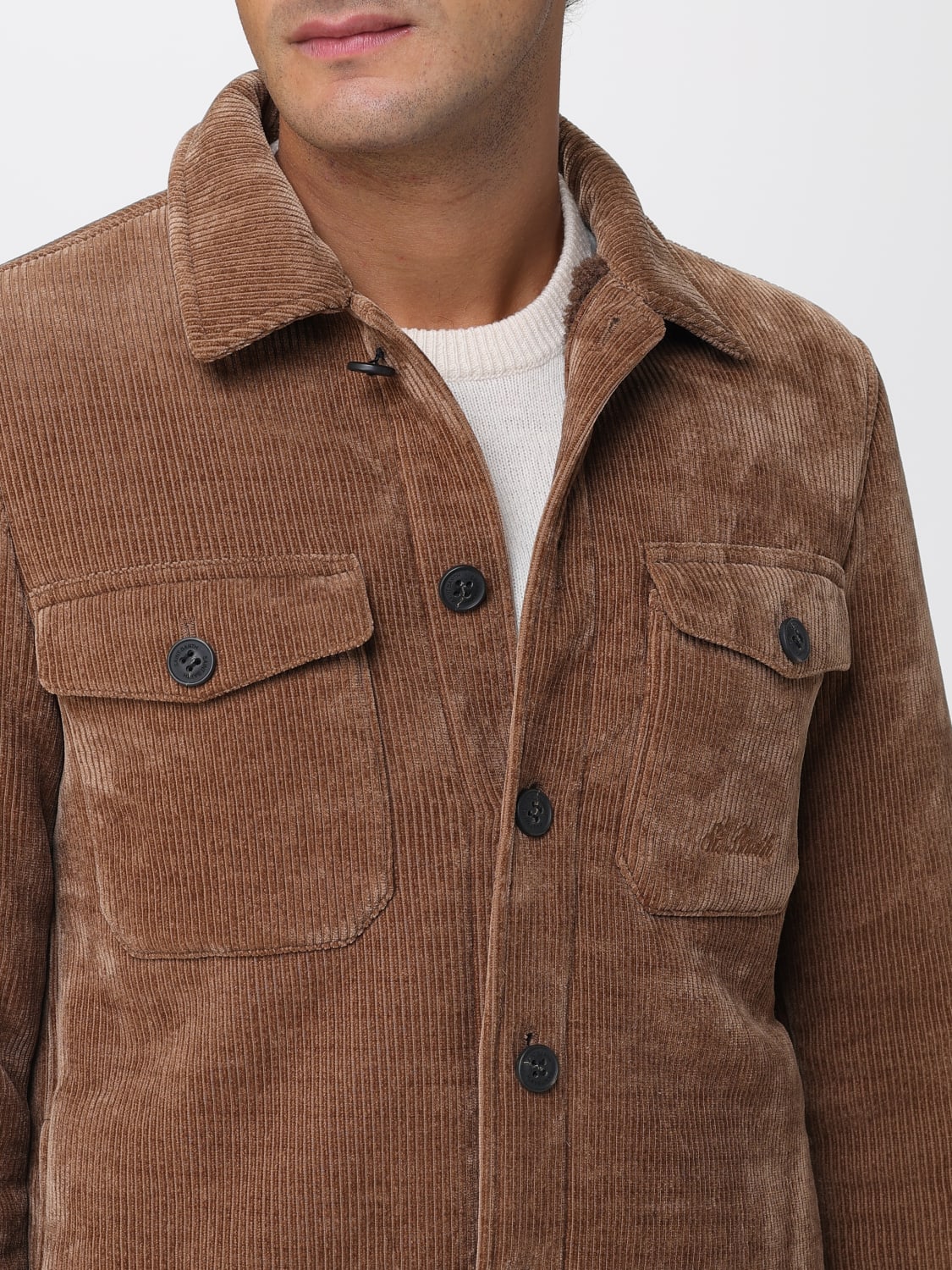 MC2 SAINT BARTH JACKET: T-shirt men Mc2 Saint Barth, Camel - Img 4