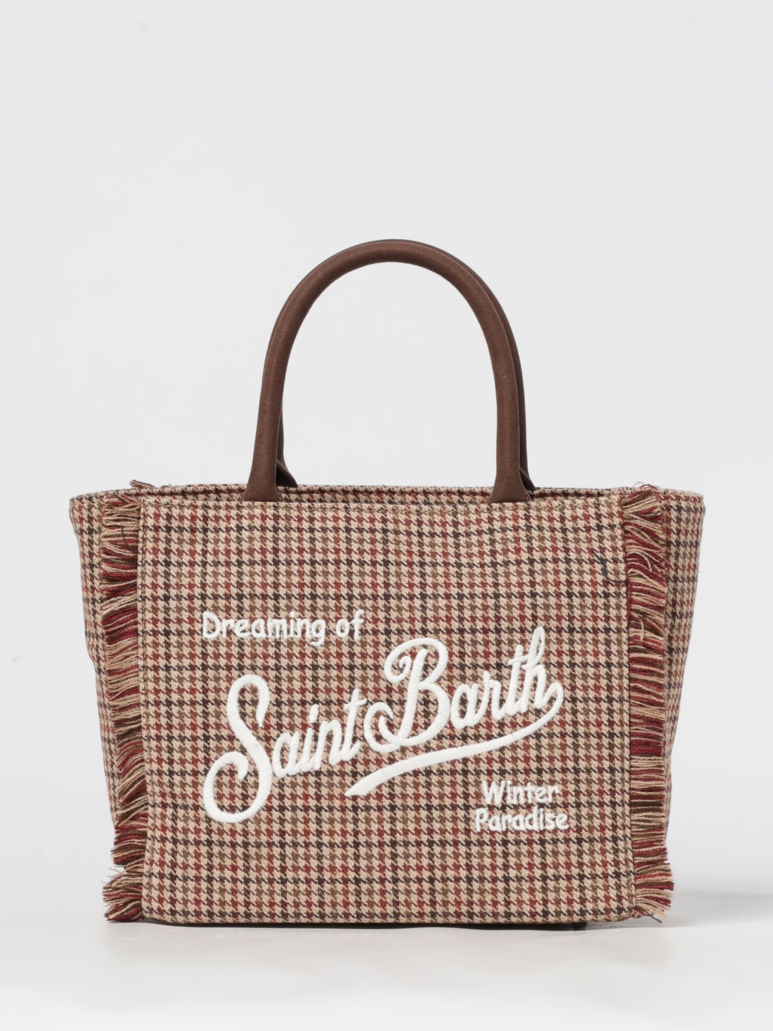 MC2 SAINT BARTH HANDBAG: Handbag woman Mc2 Saint Barth, Brown - Img 1