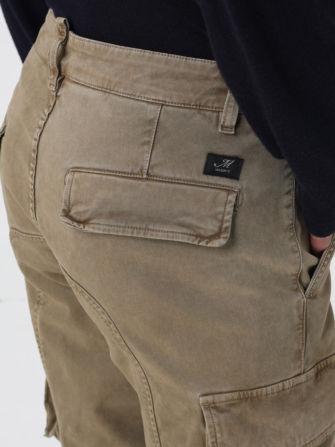 MASON'S PANTS: Pants men Mason's, Beige - Img 3