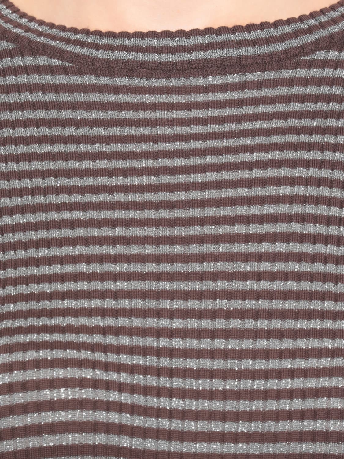 BRUNELLO CUCINELLI 毛衣: 毛衣 女士 Brunello Cucinelli, 棕色 - Img 4