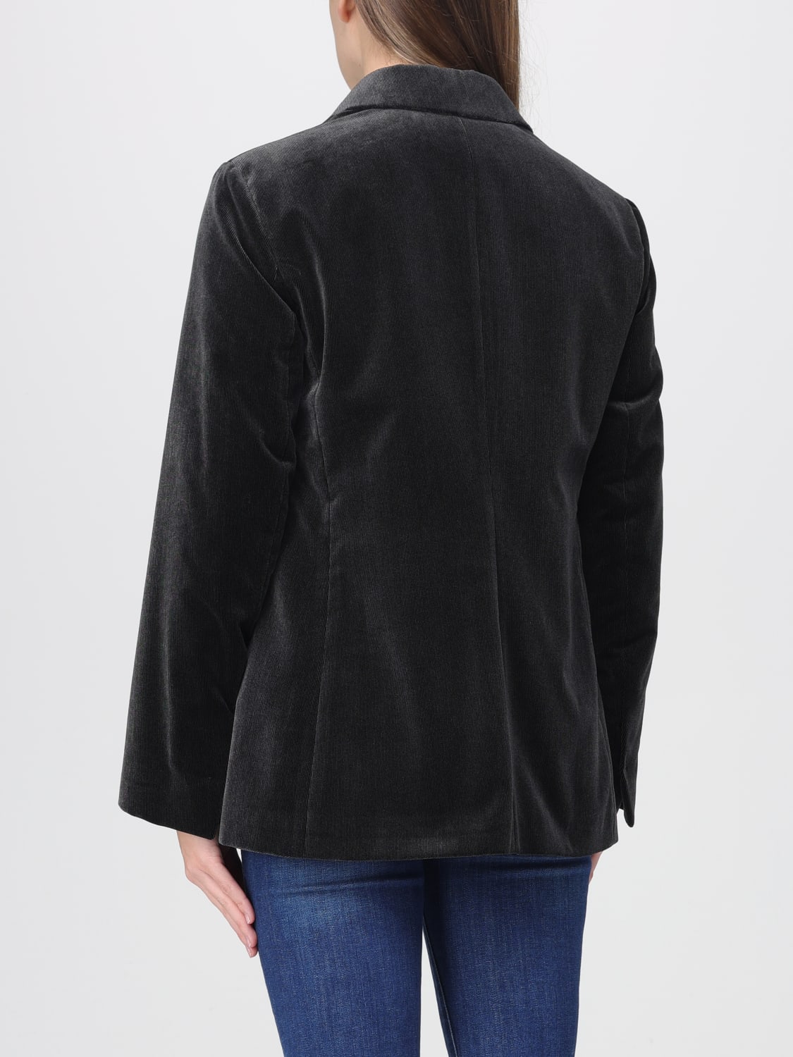 'S MAX MARA 外套: 外套 女士 's Max Mara, 灰色 - Img 2