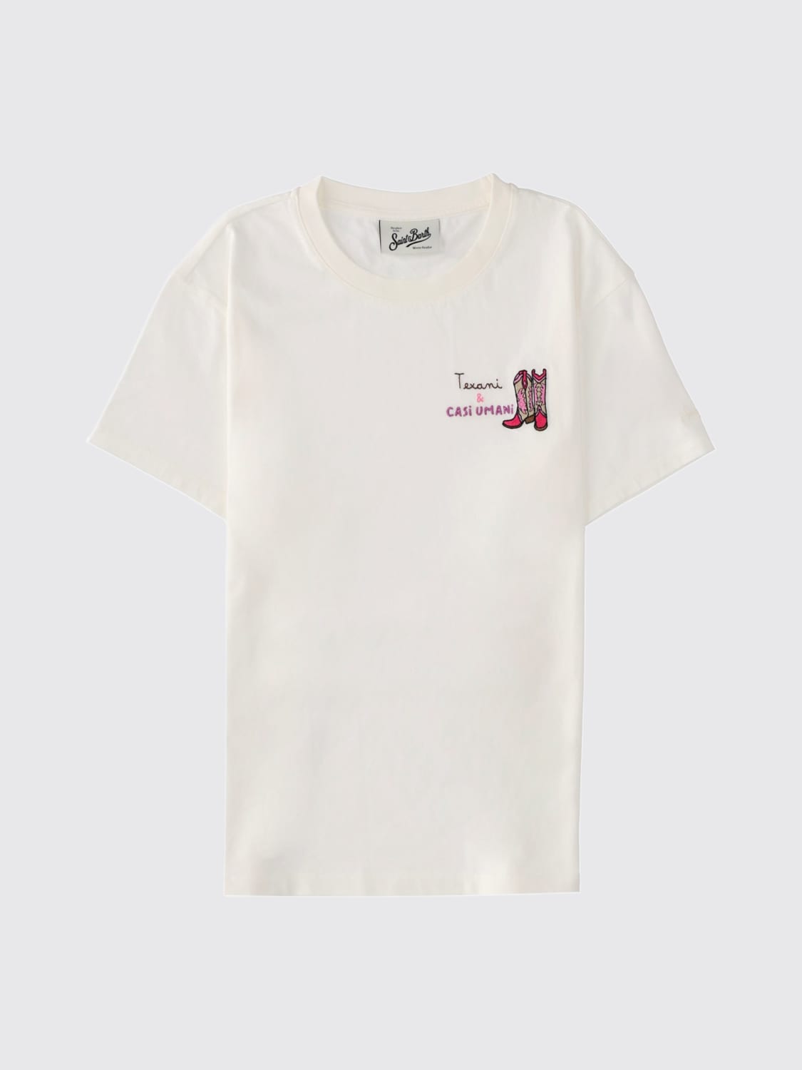 MC2 SAINT BARTH CAMISETA: Camiseta mujer Mc2 Saint Barth, Blanco - Img 2