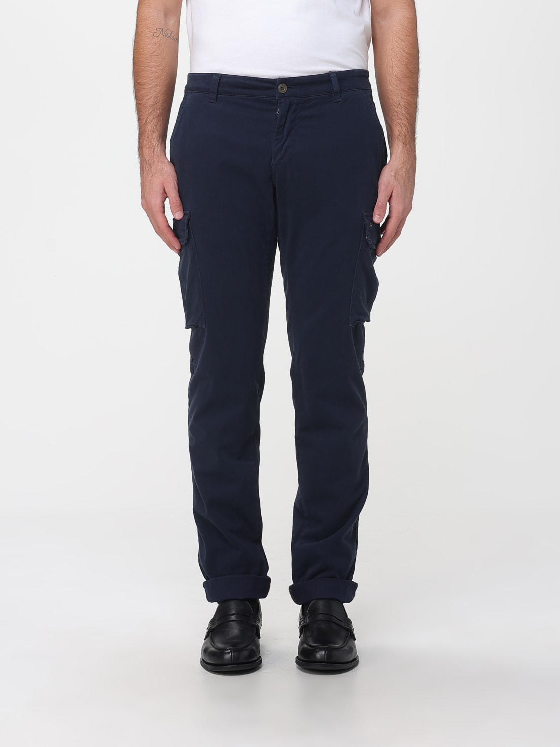 MASON'S PANTS: Pants men Mason's, Navy - Img 1