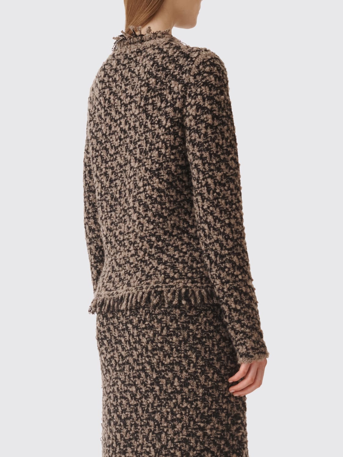 FABIANA FILIPPI JACKET: Jacket woman Fabiana Filippi, Mud - Img 3