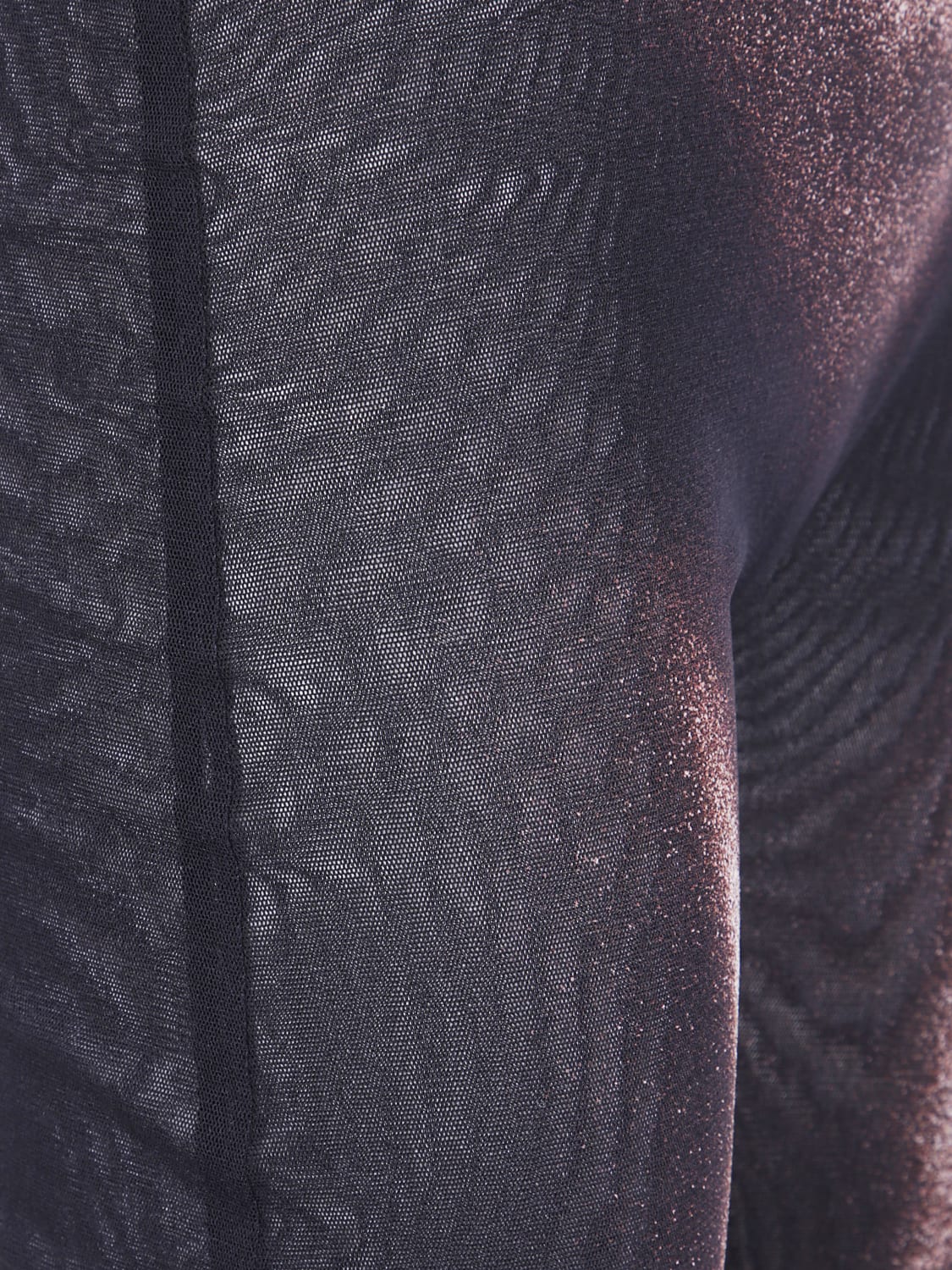 JEAN PAUL GAULTIER PANTALONI: Pantalone slim fit Jean Paul Gaultier in jersey stampato , Nero - Img 3