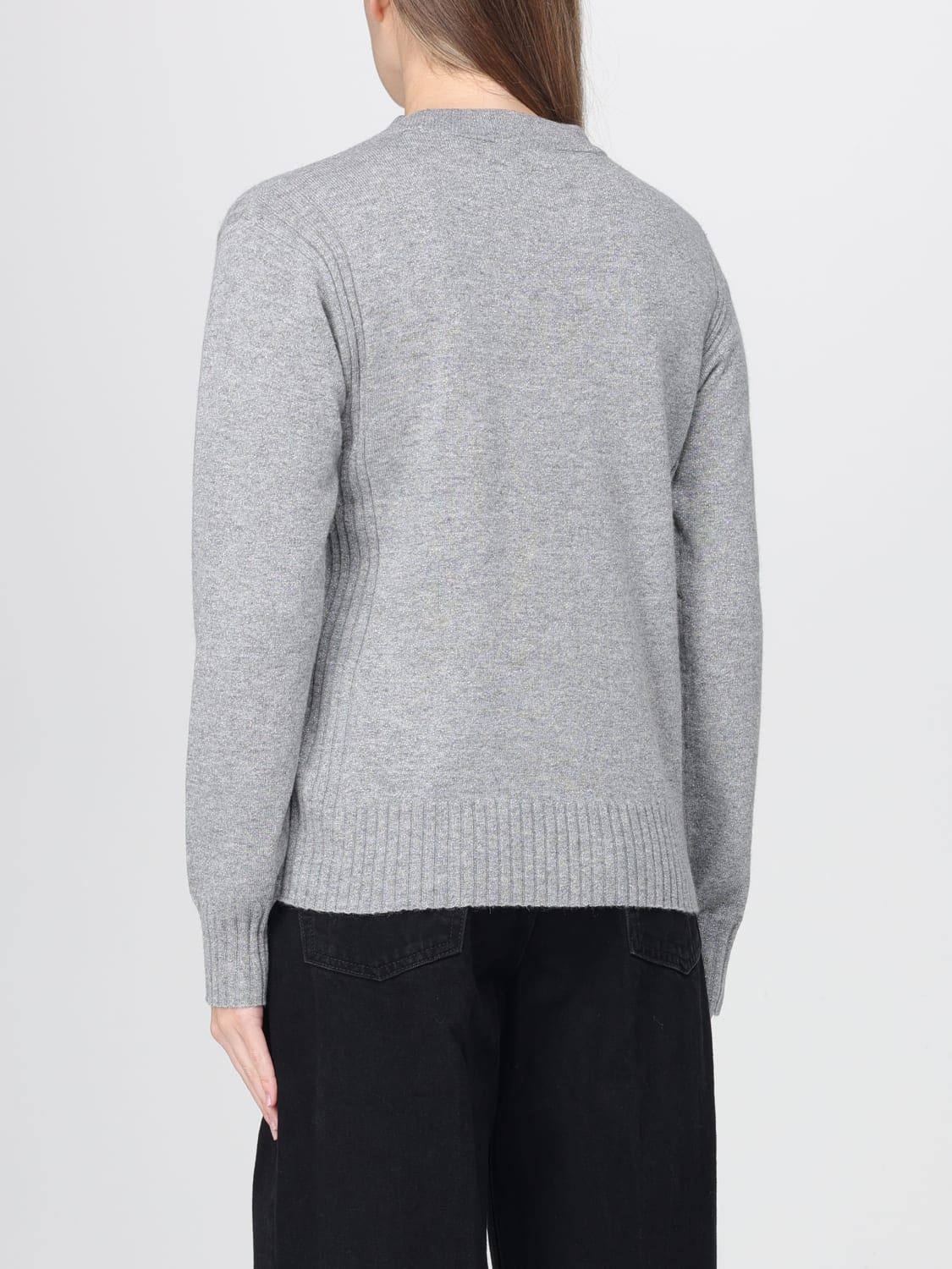 ARMANI EXCHANGE MAGLIA: Maglia a girocollo Armani Exchange, Grigio - Img 2