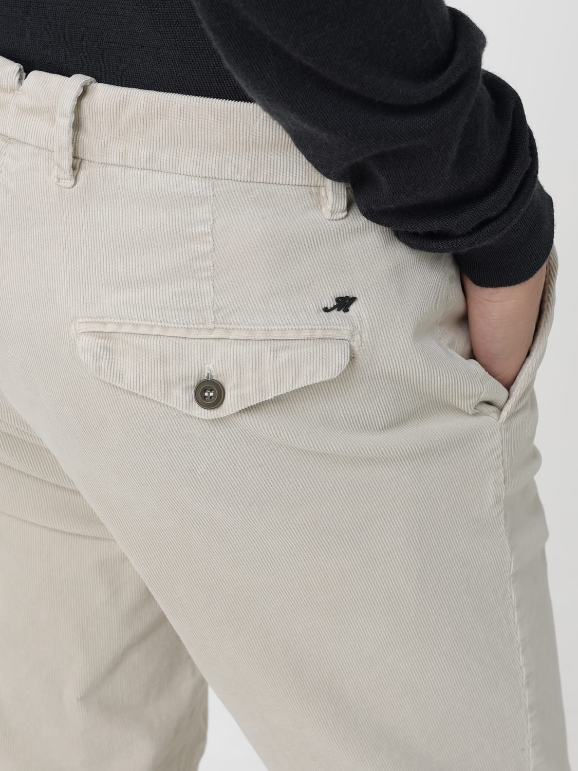 MASON'S PANTS: Pants men Mason's, White - Img 3