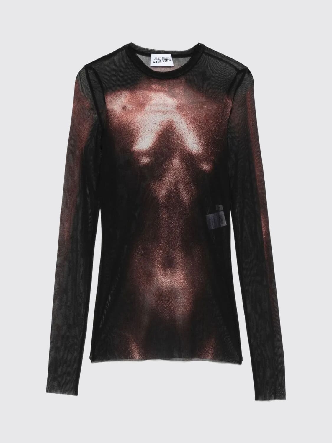 JEAN PAUL GAULTIER TOP: Top mujer Jean Paul Gaultier, Negro - Img 1