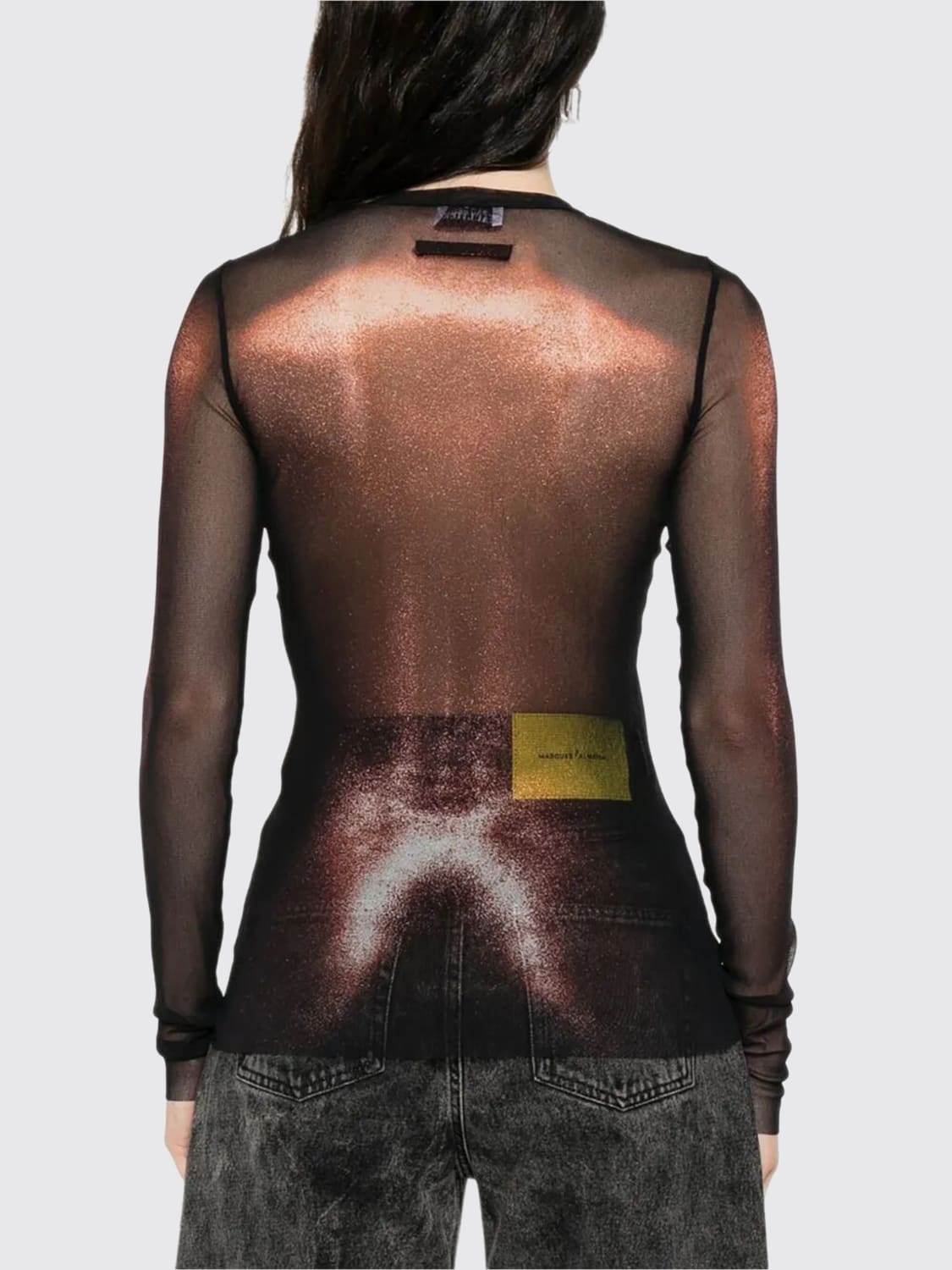 JEAN PAUL GAULTIER TOP: Top mujer Jean Paul Gaultier, Negro - Img 2