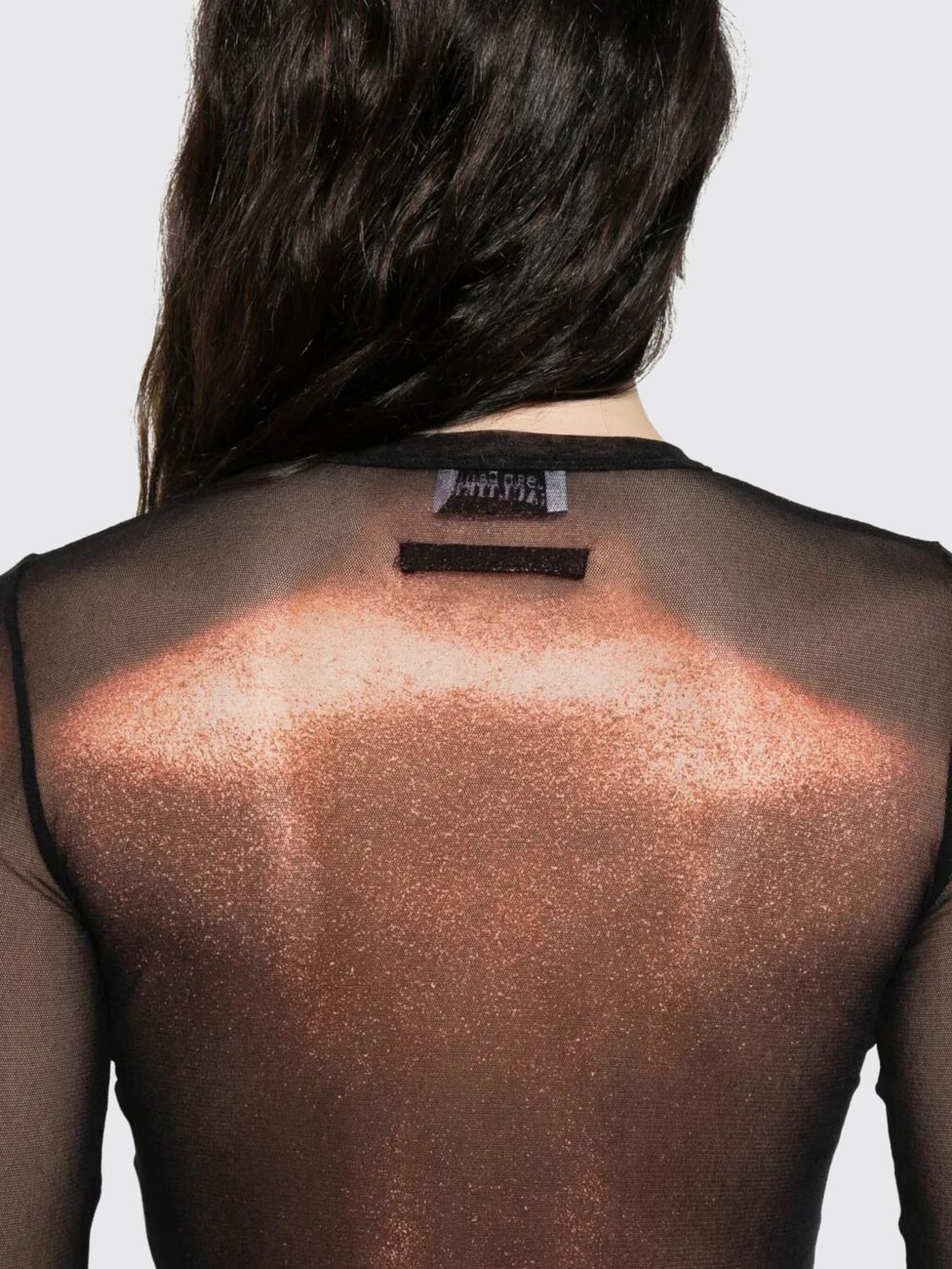 JEAN PAUL GAULTIER TOP: Top mujer Jean Paul Gaultier, Negro - Img 3