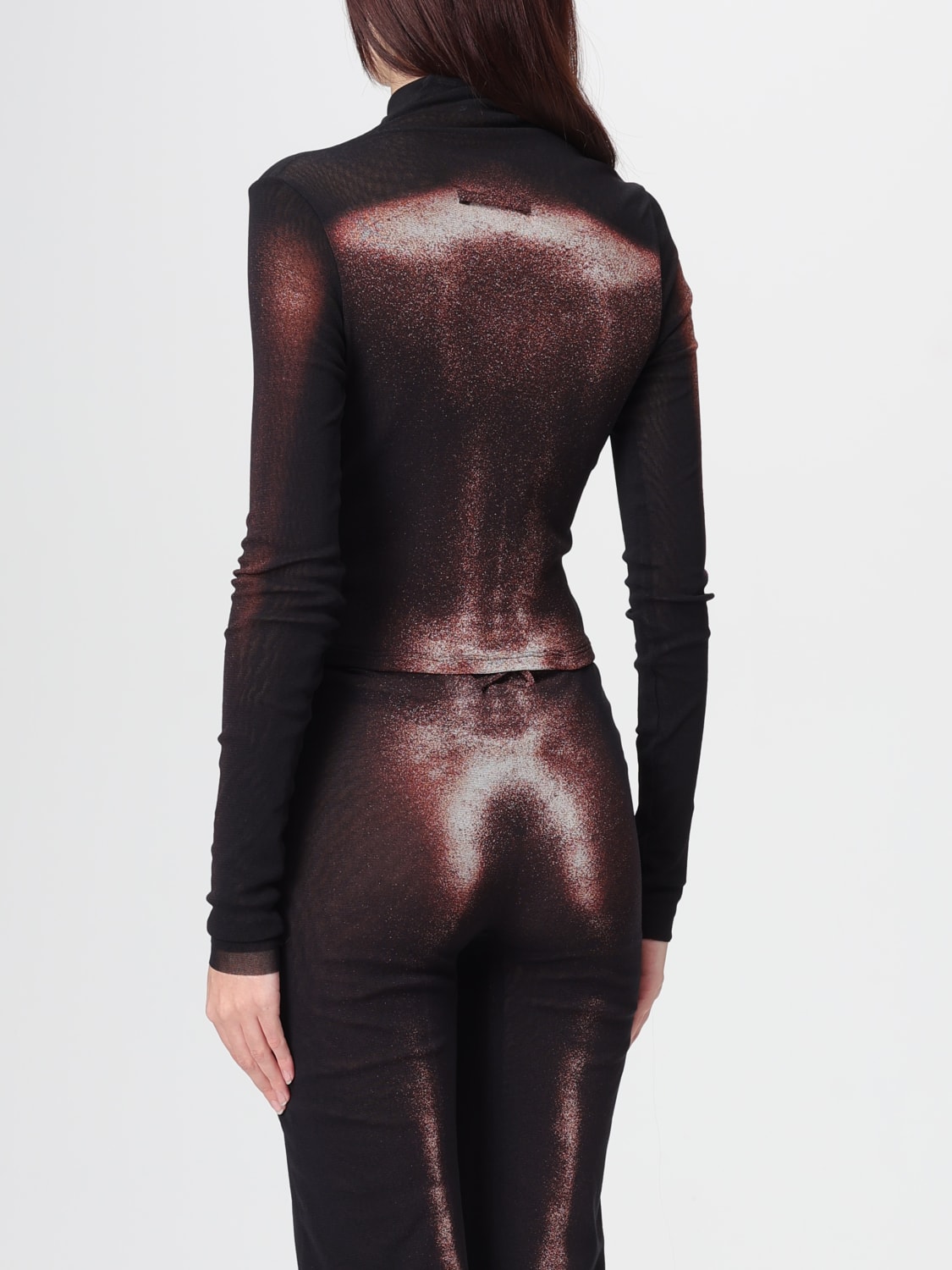 JEAN PAUL GAULTIER TOP: Top femme Jean Paul Gaultier, Noir - Img 3