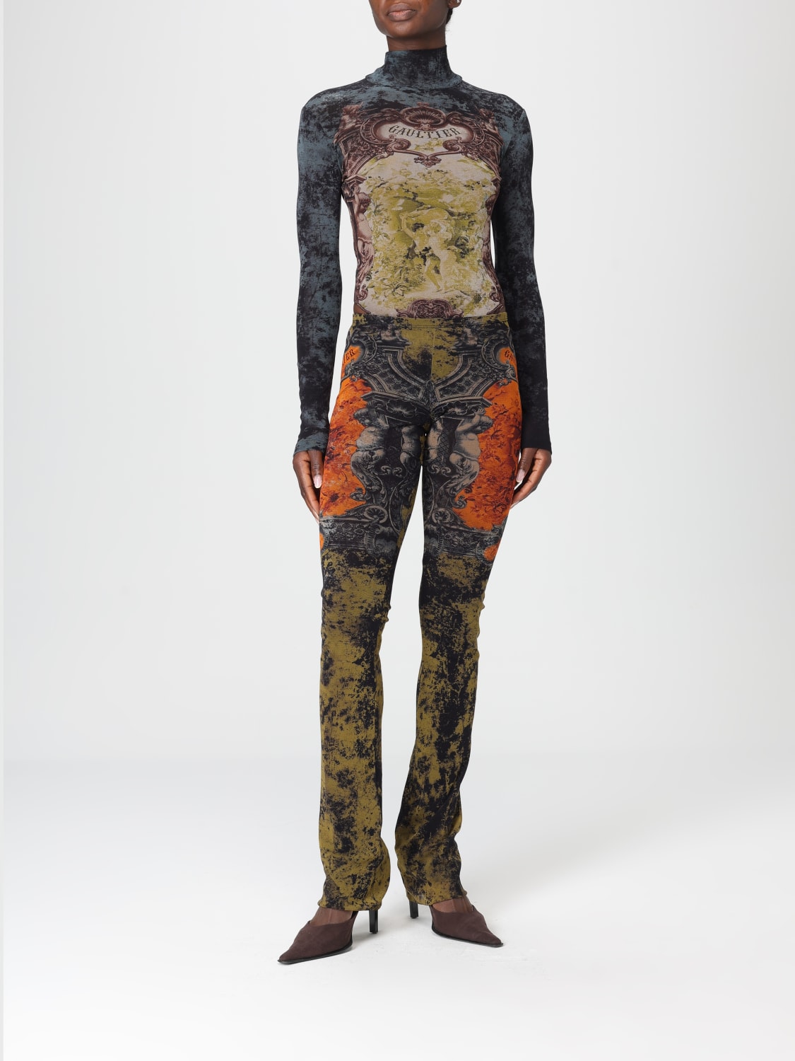 JEAN PAUL GAULTIER HOSE: Hose damen Jean Paul Gaultier, Schwarz - Img 2