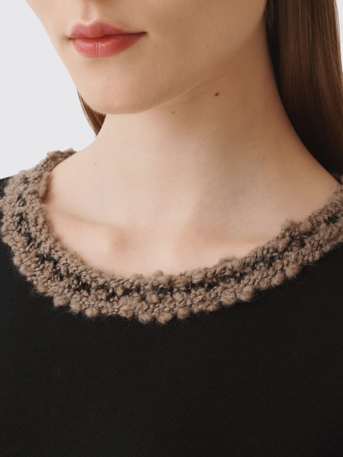 FABIANA FILIPPI SWEATER: Sweater woman Fabiana Filippi, Black - Img 4