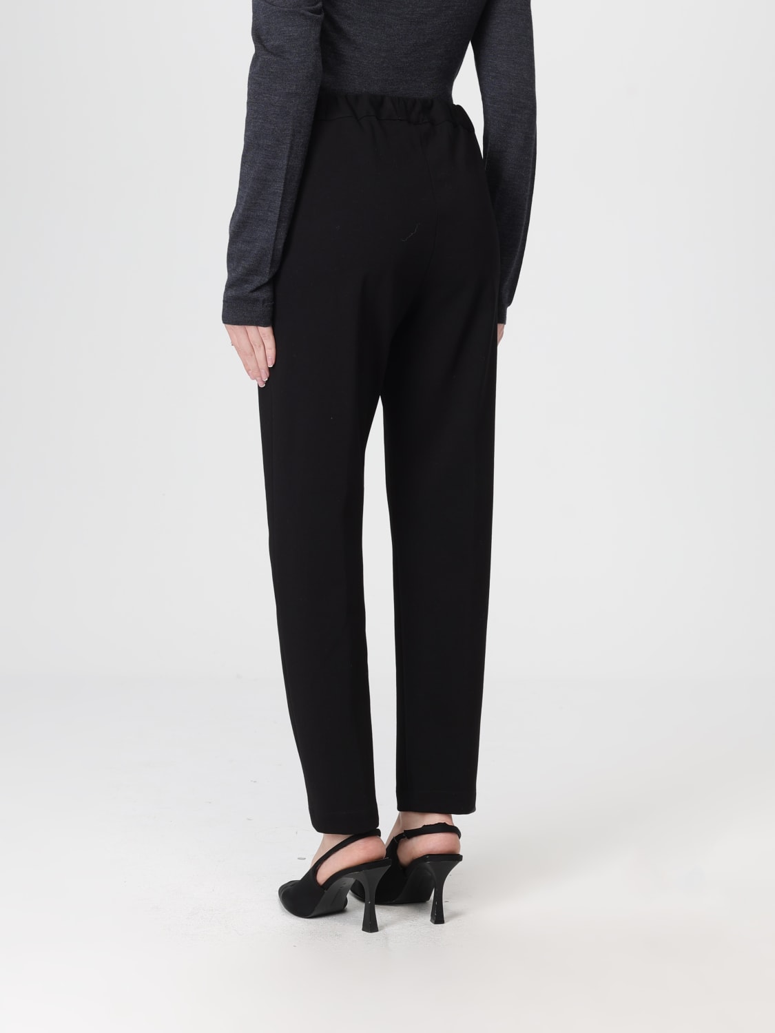 SEMICOUTURE HOSE: Hose damen Semicouture, Schwarz - Img 2