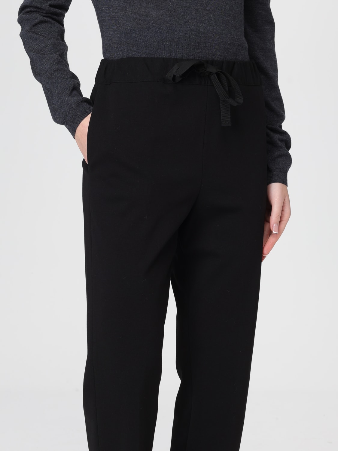 SEMICOUTURE HOSE: Hose damen Semicouture, Schwarz - Img 3