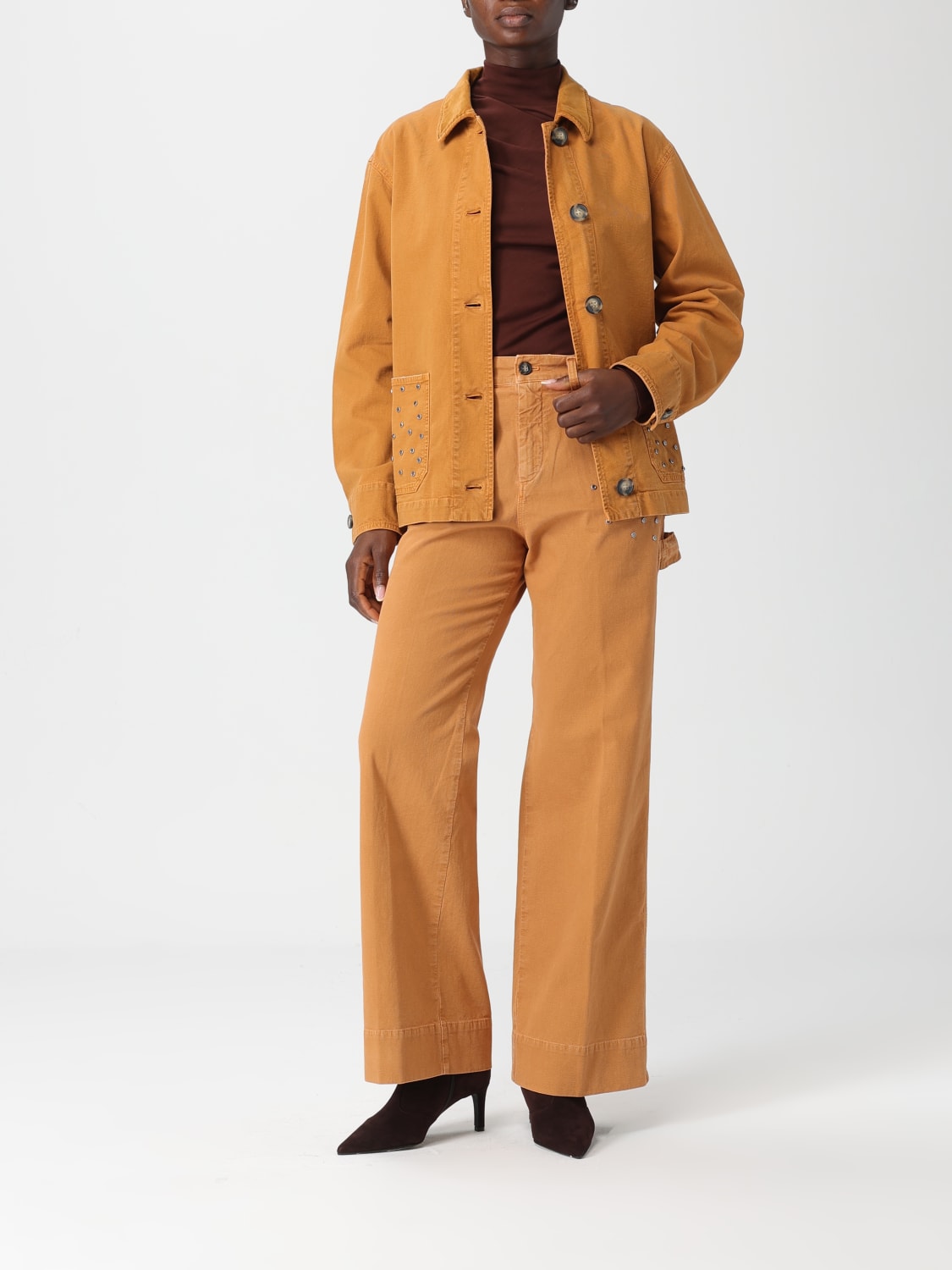 MASON'S PANTALONES: Pantalones mujer Mason's, Ladrillo - Img 2