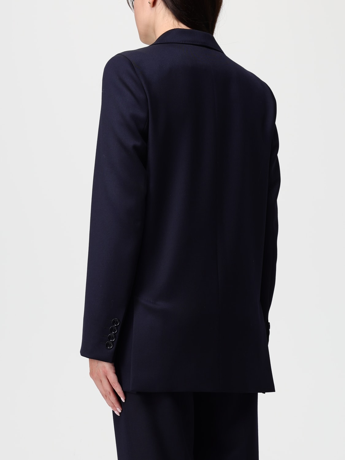 MAX MARA VESTE: Blazer femme Max Mara, Bleu - Img 3