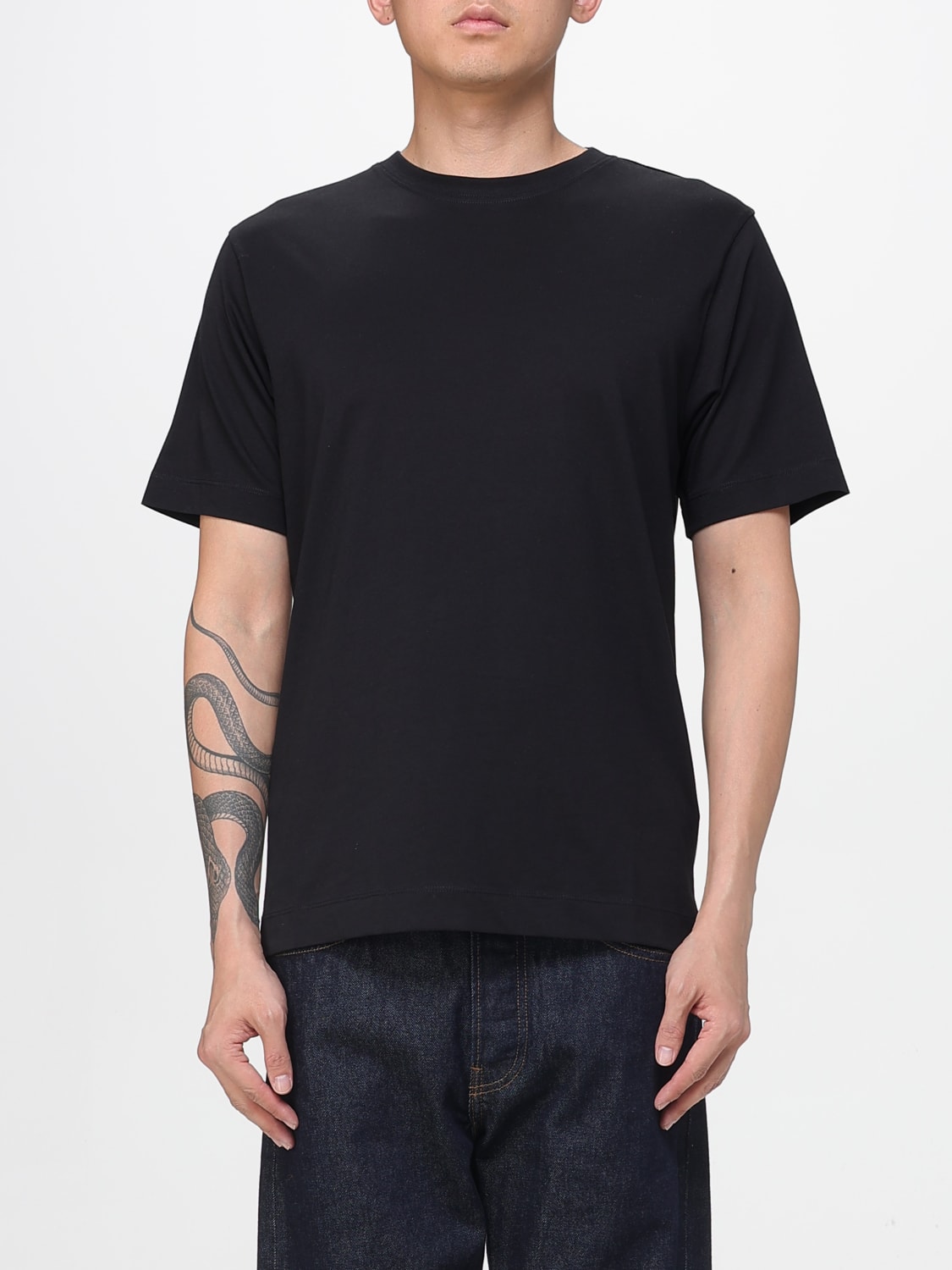 DRIES VAN NOTEN T-SHIRT: T-shirt men Dries Van Noten, Black - Img 1