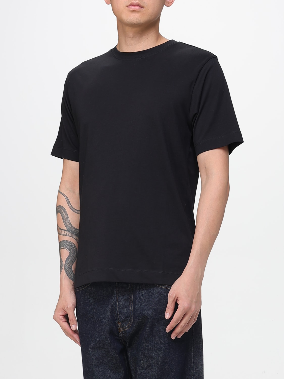 DRIES VAN NOTEN T-SHIRT: T-shirt men Dries Van Noten, Black - Img 3
