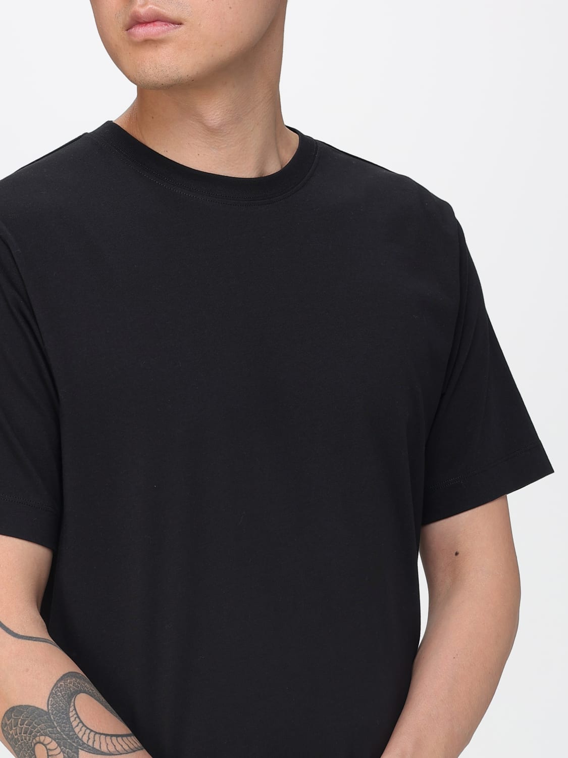 DRIES VAN NOTEN T-SHIRT: T-shirt men Dries Van Noten, Black - Img 4