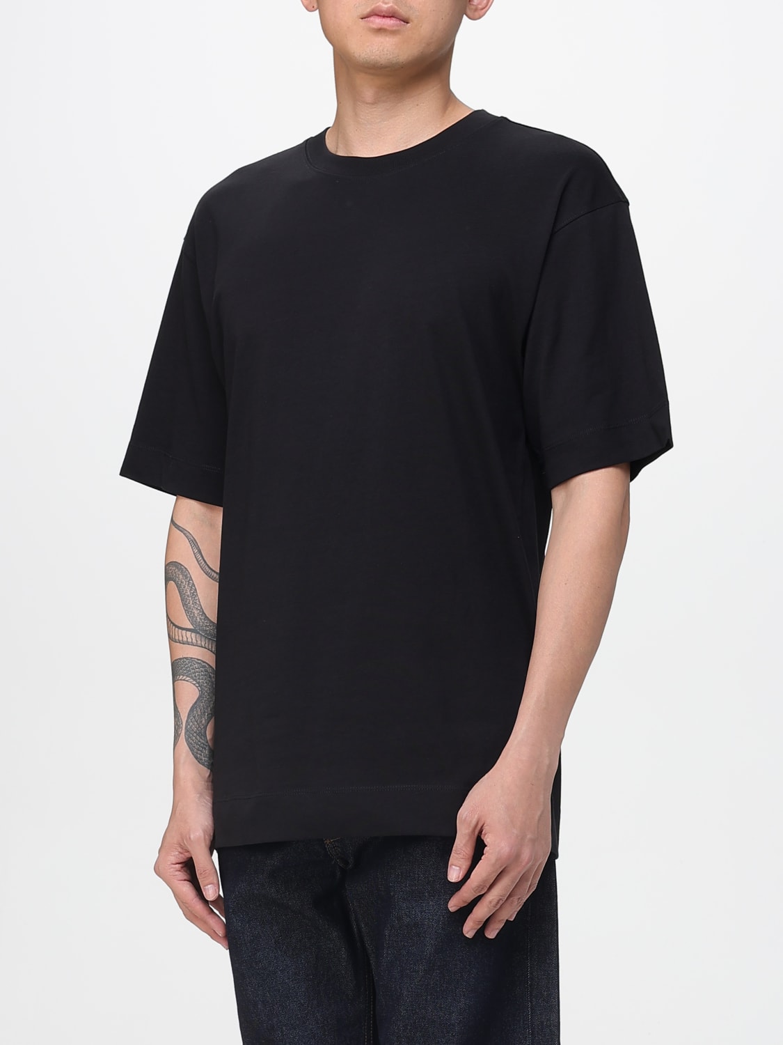 DRIES VAN NOTEN T-SHIRT: T-shirt men Dries Van Noten, Black - Img 4
