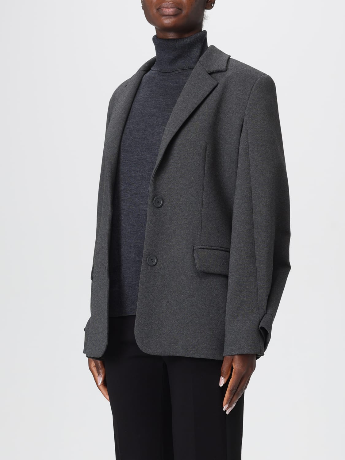 SEMICOUTURE JACKE: Blazer damen Semicouture, Grau - Img 3