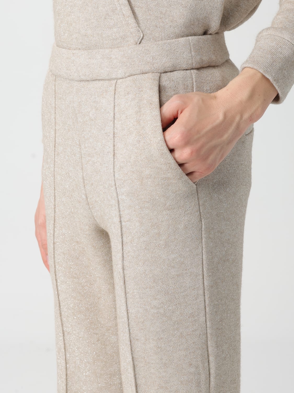 MASON'S PANTALONES: Pantalones mujer Mason's, Crema - Img 4