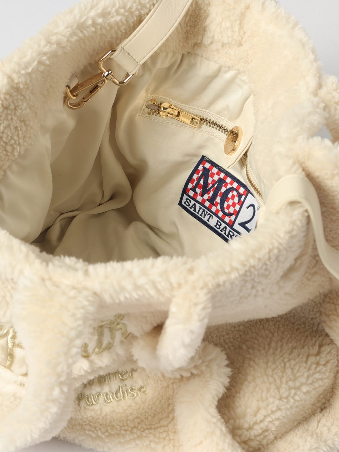 MC2 SAINT BARTH HANDBAG: Handbag woman Mc2 Saint Barth, White - Img 4