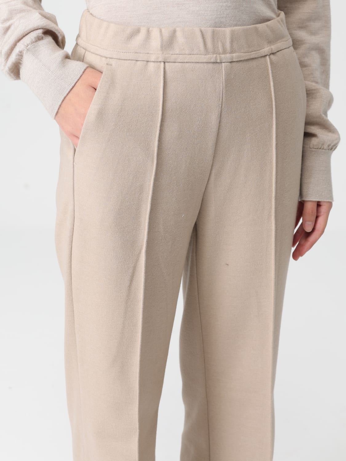 MASON'S PANTALONES: Pantalones mujer Mason's, Crema - Img 3